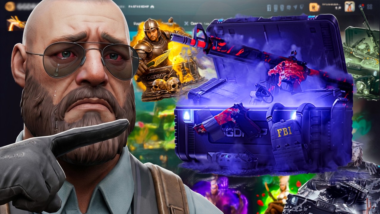 Мне вообще ничего не выпало из кейсов.. 😭 (GG)