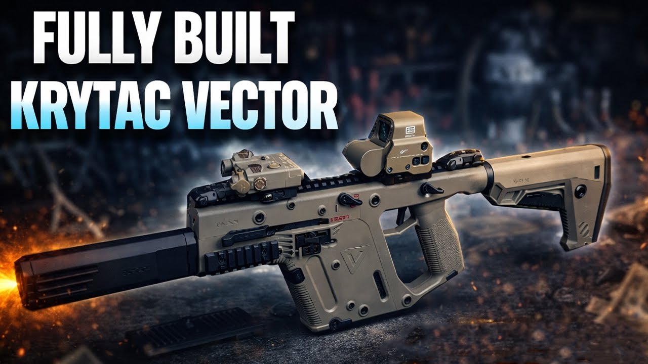 $2,000 Fully Built Kriss Vector Airsoft &ndash; The Ultimate Beast!