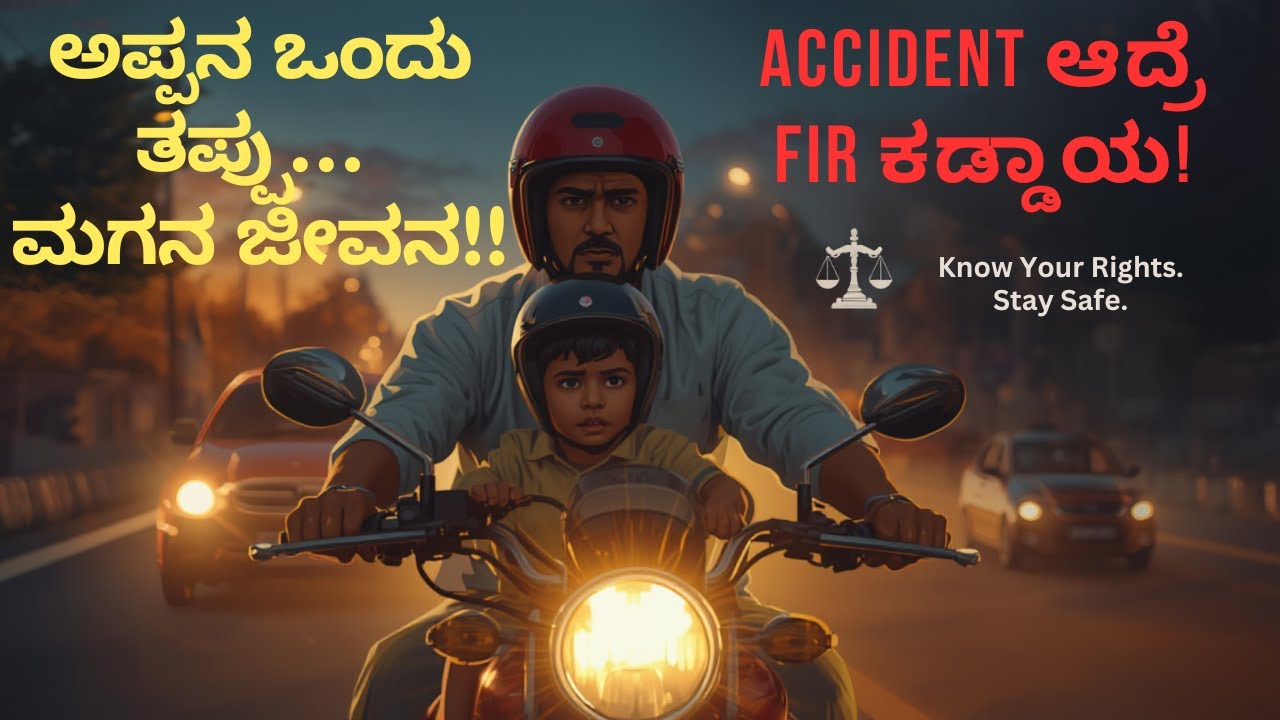 ಆಕ್ಸಿಡೆಂಟ್ ಬಳಿಕ Settlement ಮಾಡ್ಬೇಡಿ – FIR Mandatory!  Permanent Disability Real Story