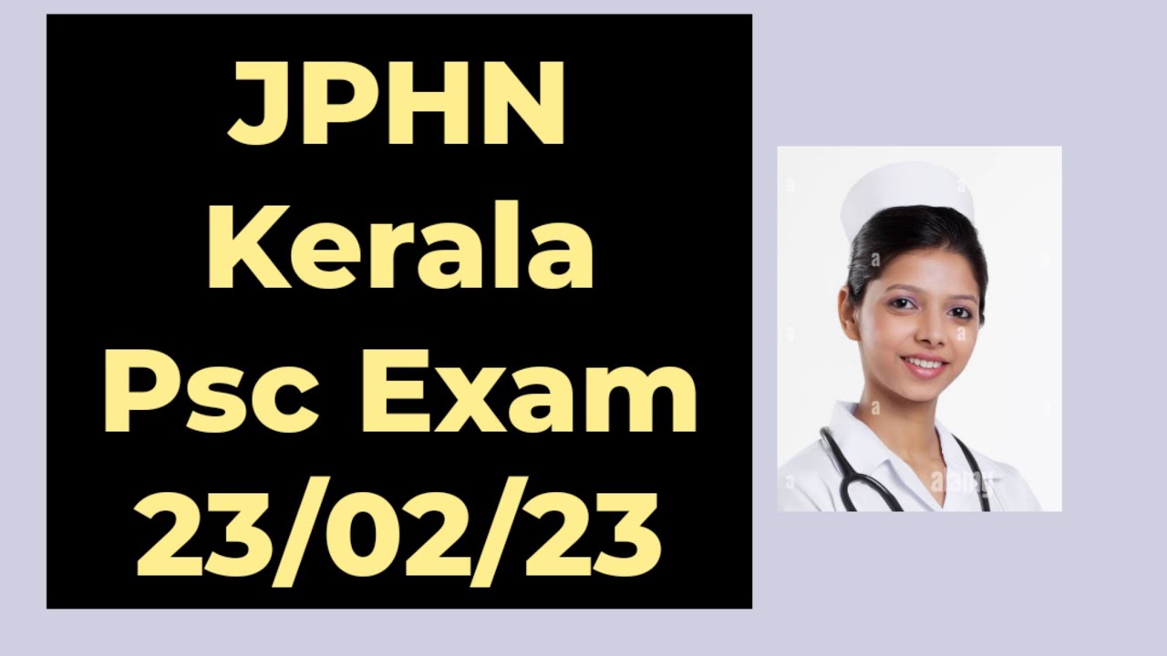 JPHN Junior Public Health Nurse Exam February 23/For Special Classes Join Nurse Queen App/Use Class