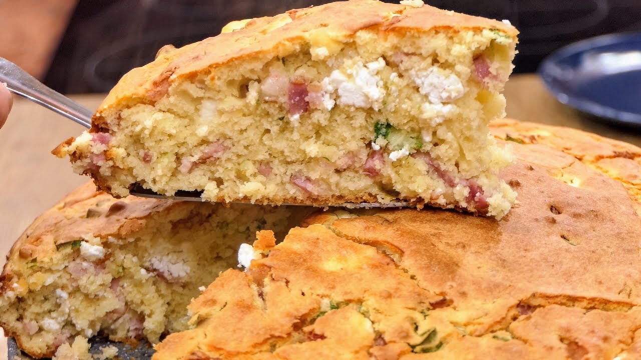 Это самый вкусный рецепт, который я когда-либо готовила. Соленый пирог-закуска,подходит для завтракa