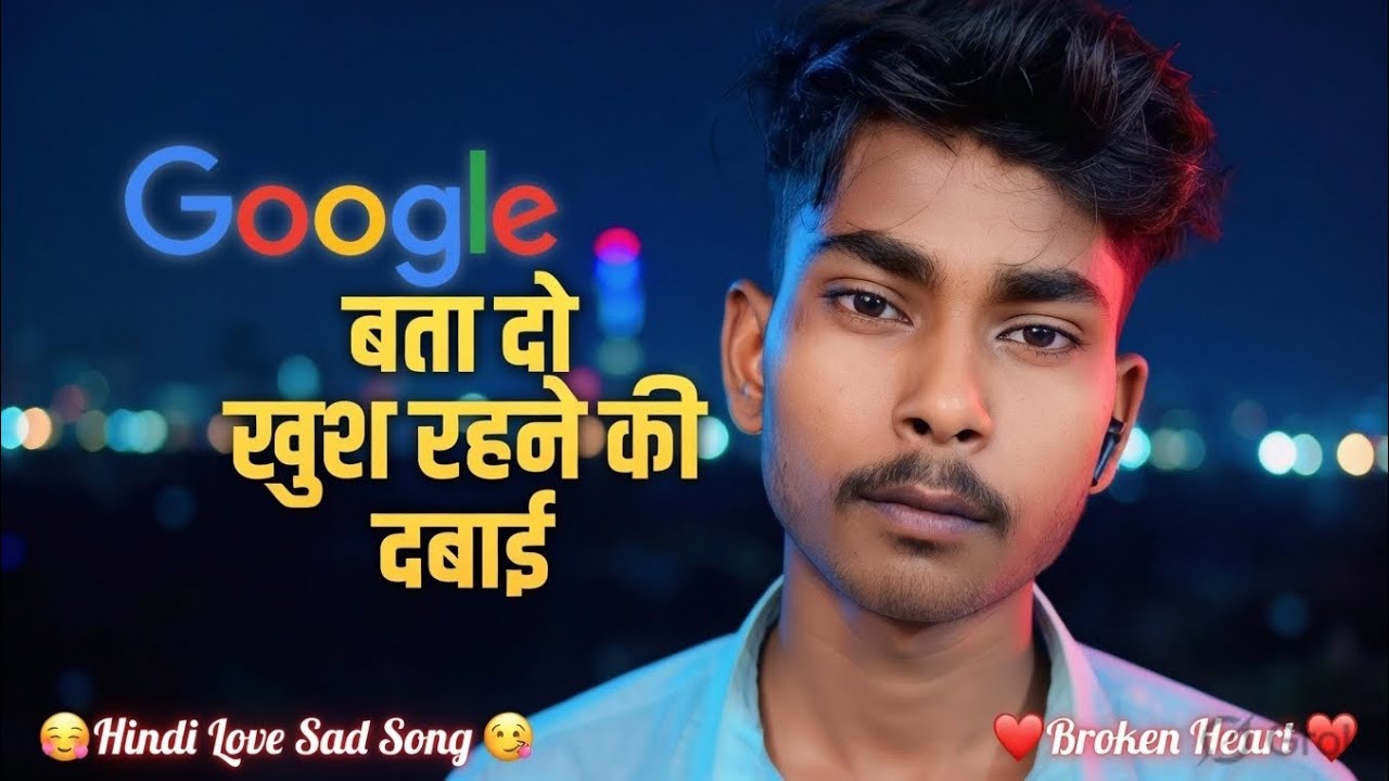 🙌 Google Bata Do Khush Rehne Ki Dawa  | 😔 Hindi Love Sad Song 2026 | 💔 Broken Heart Song | Ai Songs