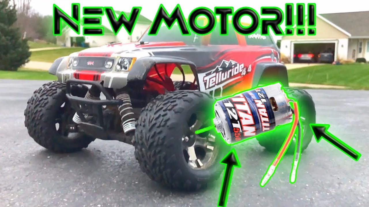 Traxxas Telluride 4X4 New Motor!!!