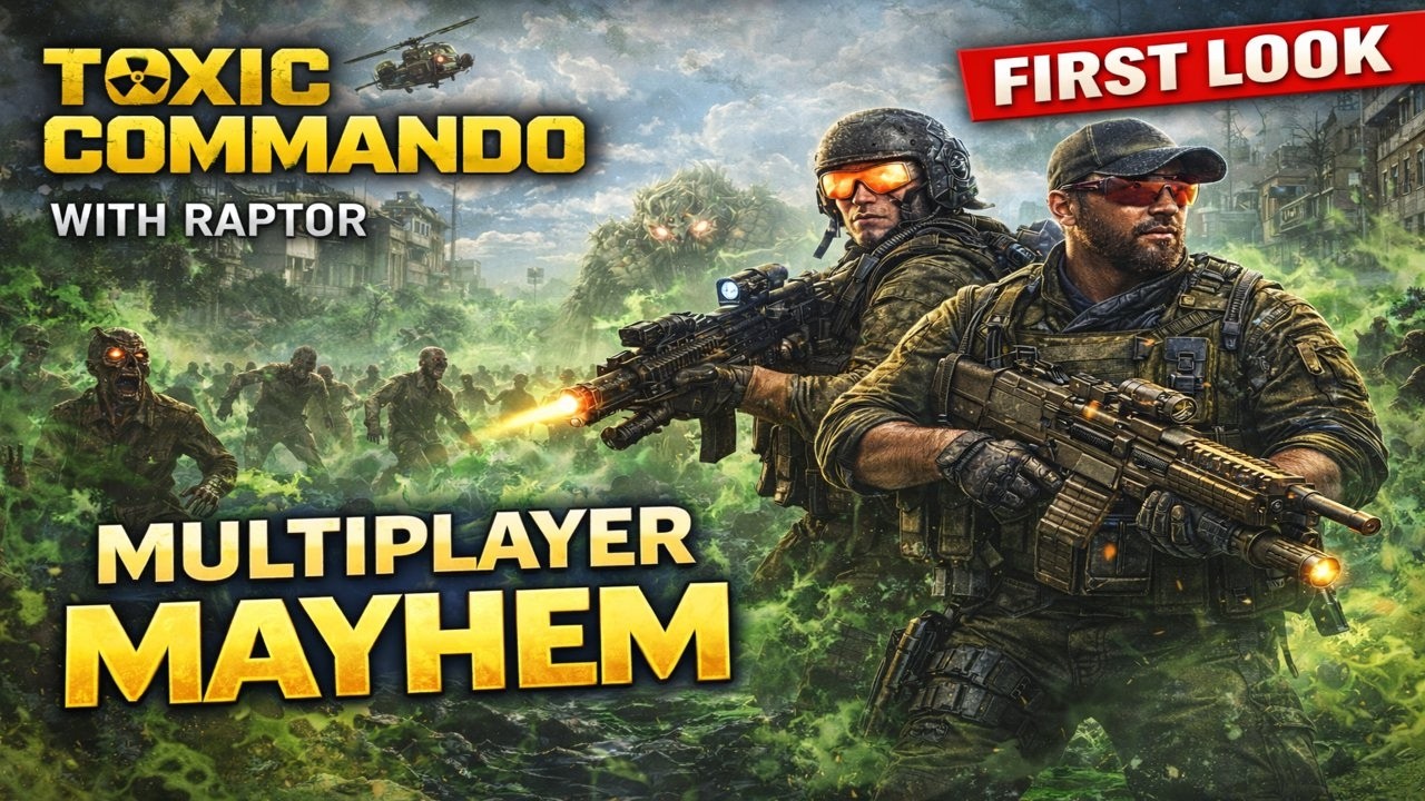 Toxic Commando Multiplayer Demo — First Look with Raptor | Co-op Mayhem