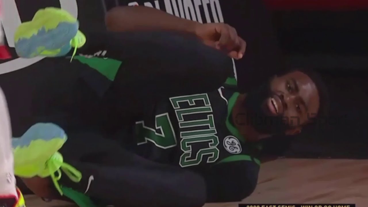 Jaylen Brown SCARY Fall INJURY vs Raptors