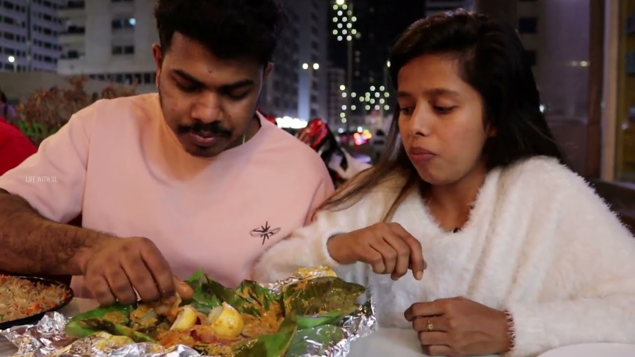 අබුඩාබියේ රසම රස කෑම 🍽️ | Wife එක්ක Food Review Vlog 🇦🇪 | Life with SL