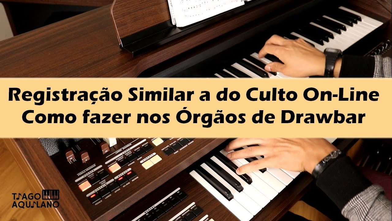 Registração Similar a do Culto On-Line -  Como fazer