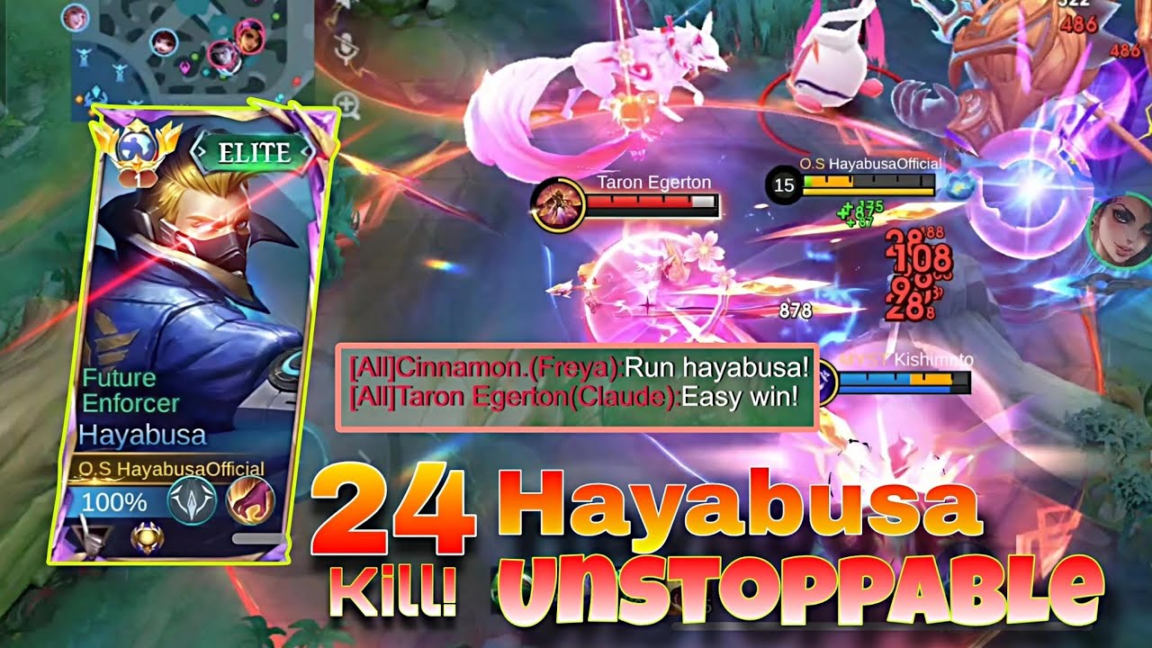 Don't underestimate my hayabusa!