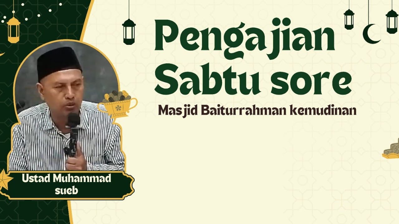 Masjid Baiturrahman kemudinan chanel sedang live sekarang!
