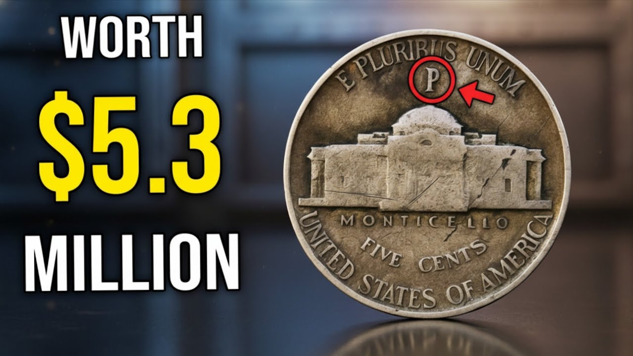 Hidden Fortune in Your Pocket! Rare 1945 Wartime Jefferson Nickel Worth Big Money, Valuable US Coins