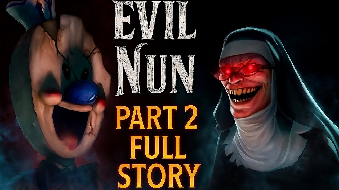evil nun 2 full story || how she became evil nun #evil nun #keplerians #crack human#viral# horror 