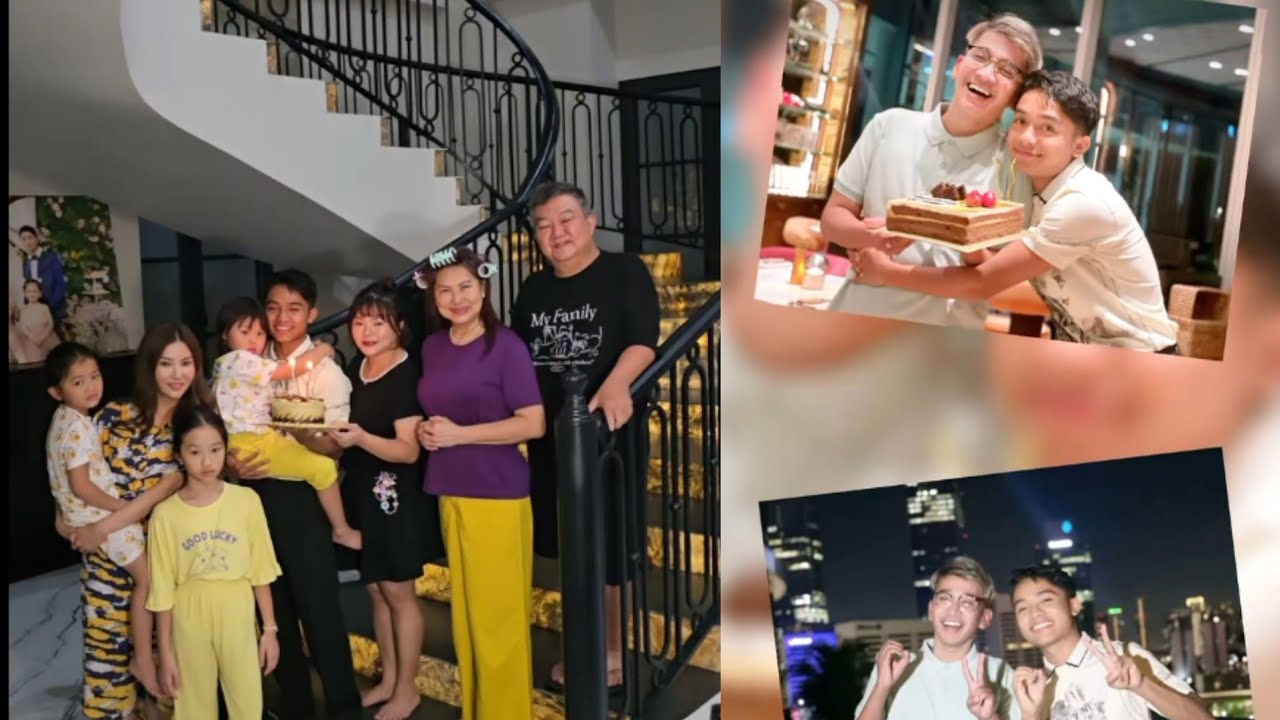 Surprise birthday party betrand putra onsu yang ke 20 dari ayah n bunda family