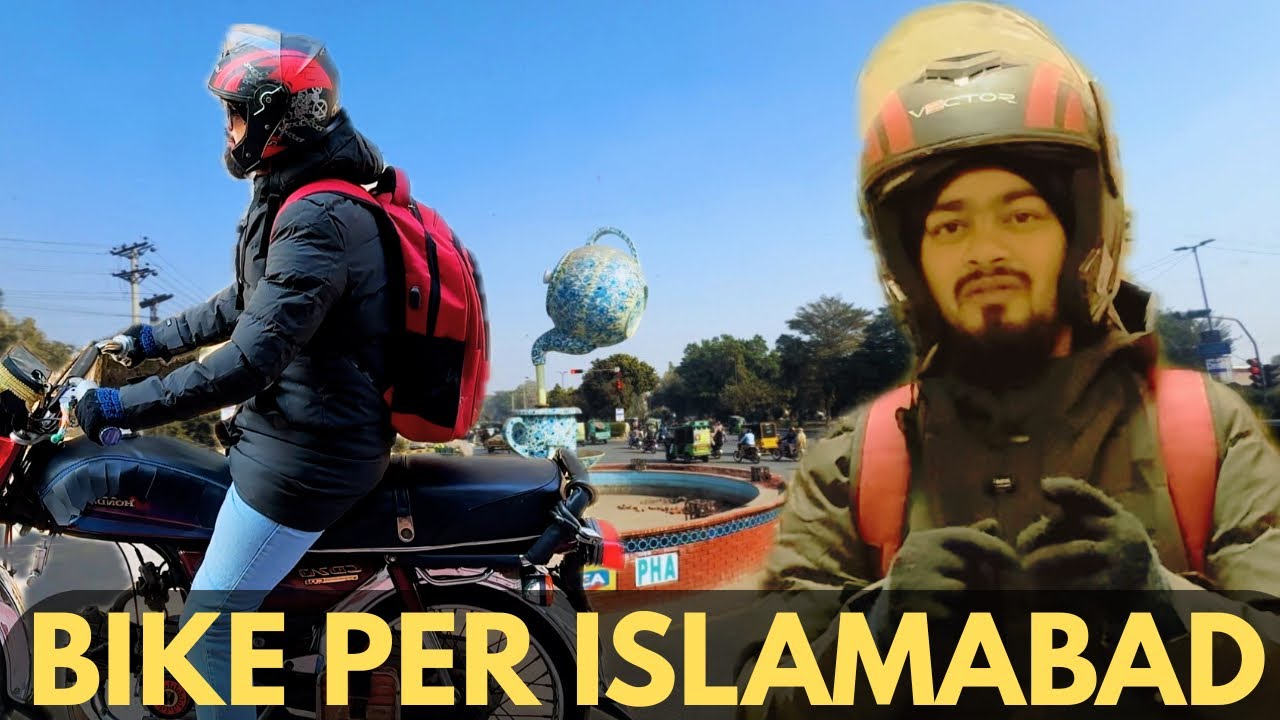 Bike Per Islamabad Jaa Raha Hun🥰🛵✈️ Mari University GCUF🏫