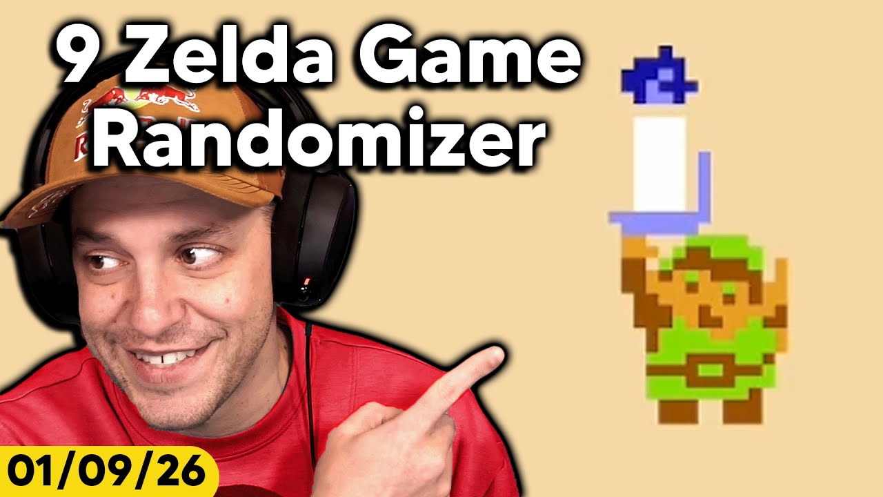 Back on the Zelda 1 Grind in this HUGE Solo Randomizer!