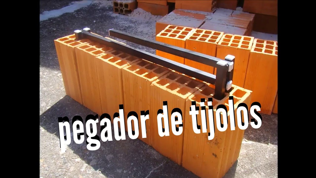 ganhe dinheiro fazendo pegador de tijolos - brick catcher - DIY