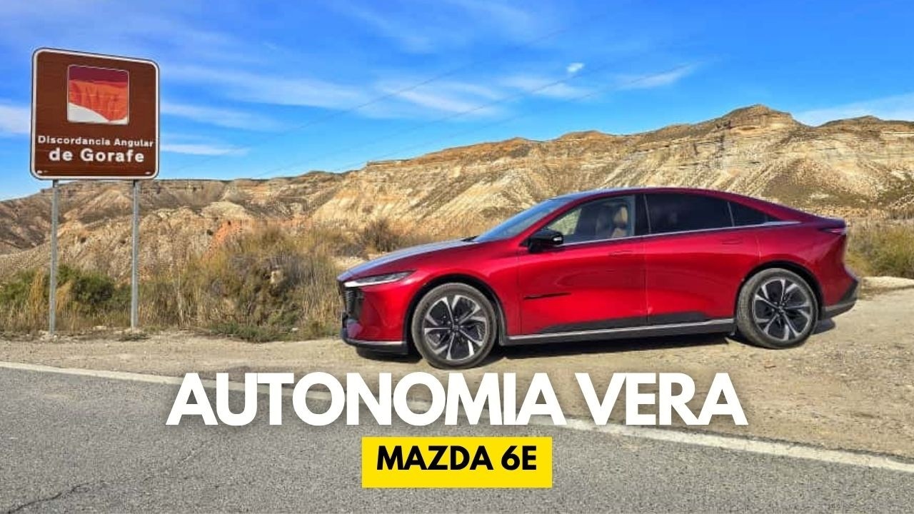 Mazda 6e PROVA REALE: oltre 300 km tra Spagna, eolico e rinnovabili!