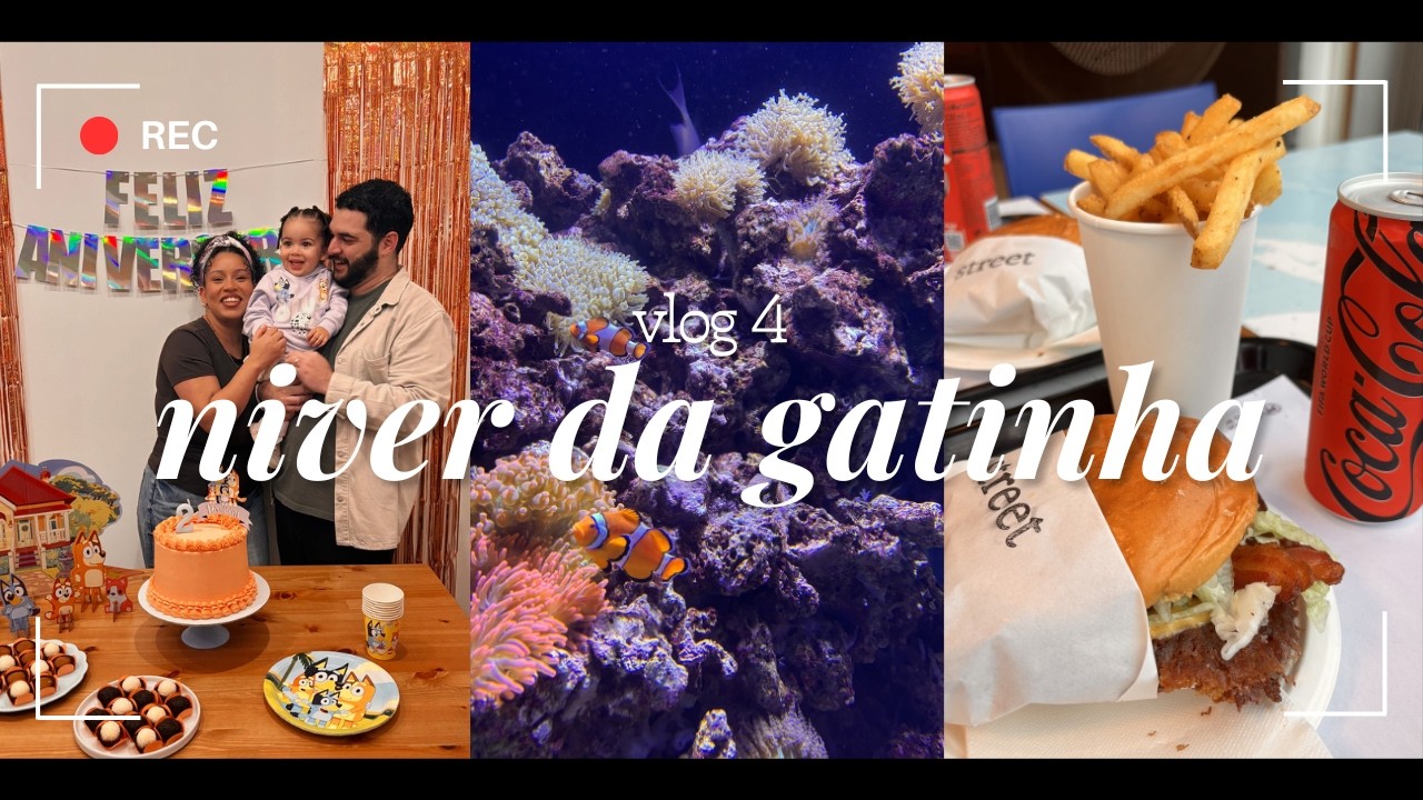 ANIVERSÁRIO DA NOSSA ÁGATHINHA E PASSEIO NO OCEANÁRIO DE LISBOA