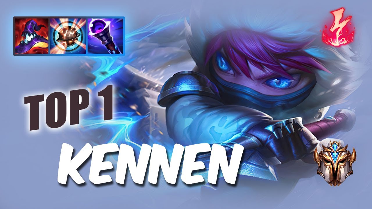 [Wild Rift] Kennen top 1 - S10 RUSH Challenger ranked game + build
