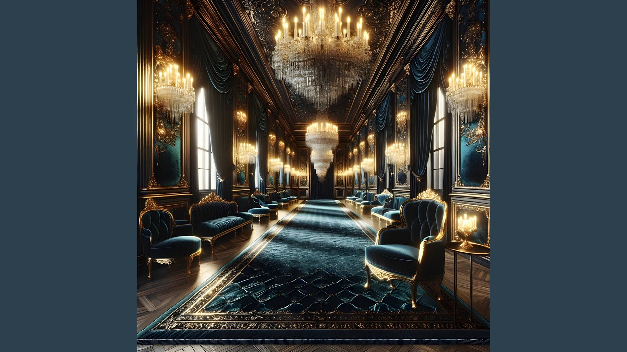 Gilded Silence in Velvet