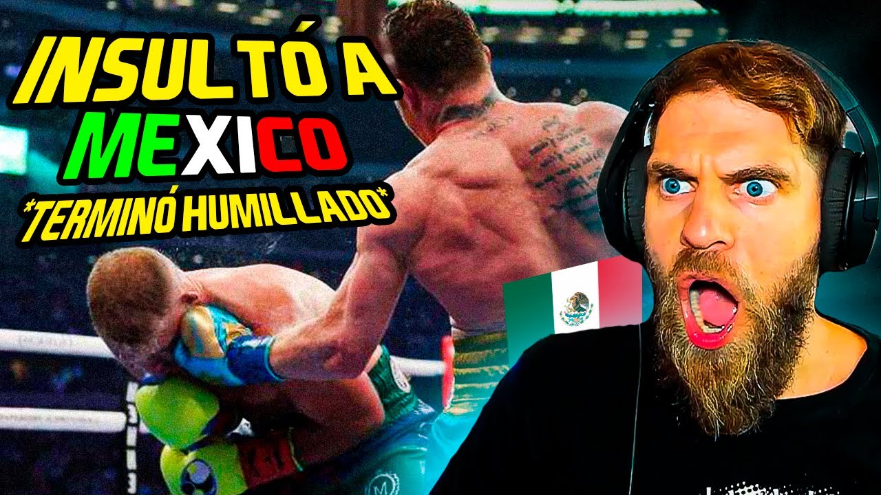 🔥 REACCIÓN a DESPRECIÓ a MÉXICO 🇲🇽 y lo MANDÓ al HOSPITAL 🚑 *CANELO vs SAUNDERS* [ MARK MIRANDA ]