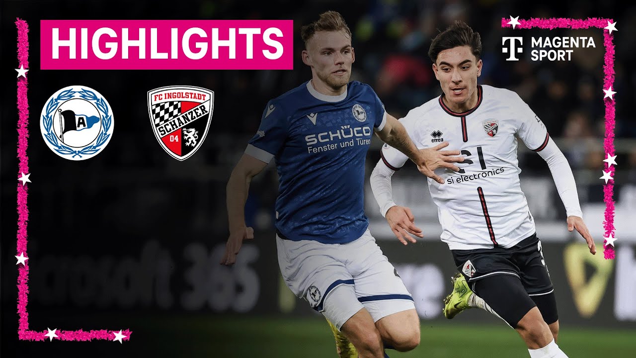 Arminia Bielefeld - FC Ingolstadt 04 | Highlights 3. Liga | MAGENTA SPORT