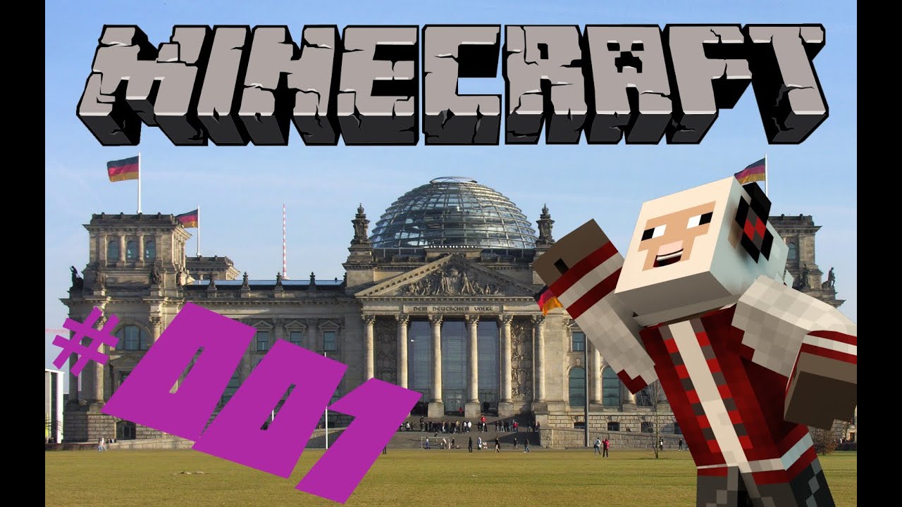 Wir bauen den Bundestag #01 - Minecraft - Justminecraft [HD][german]