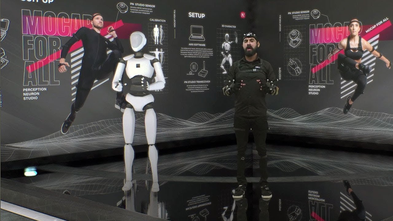 Mocap Body and Finger Tracking with Perception Neuron Studio