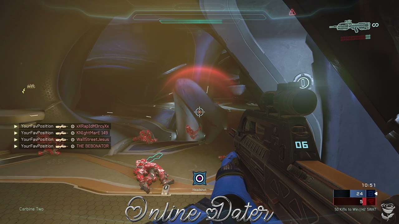 Online Dater - 21 kills w/ Perfection & Killtrocity - Halo 5 SWAT Gameplay on Truth