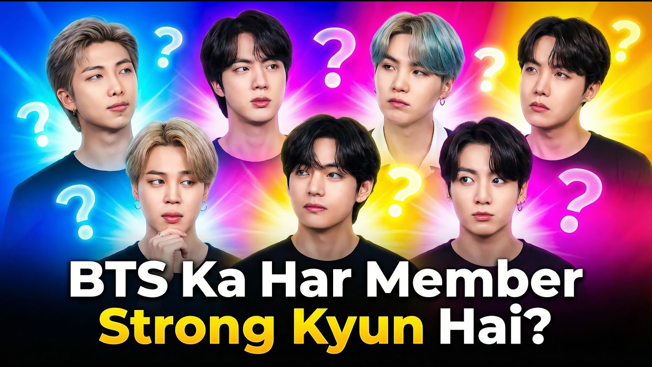 BTS Ka Har Member Itna Strong Kyun Hai? Woh Secret Jo Fans Miss Kar Dete Hain