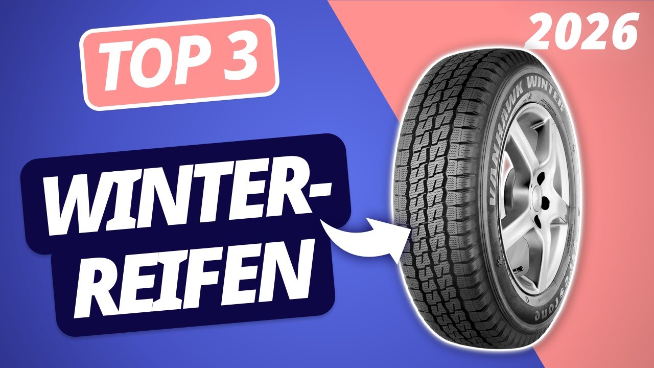 Der beste WINTERREIFEN 2026 | TOP 3 Winterreifen im Vergleich