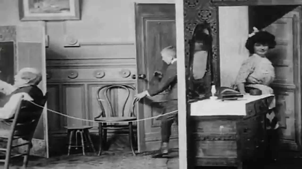 Igor Bourco's Uralsky Jazzmen - slapstick music video (song That's A Plenty)