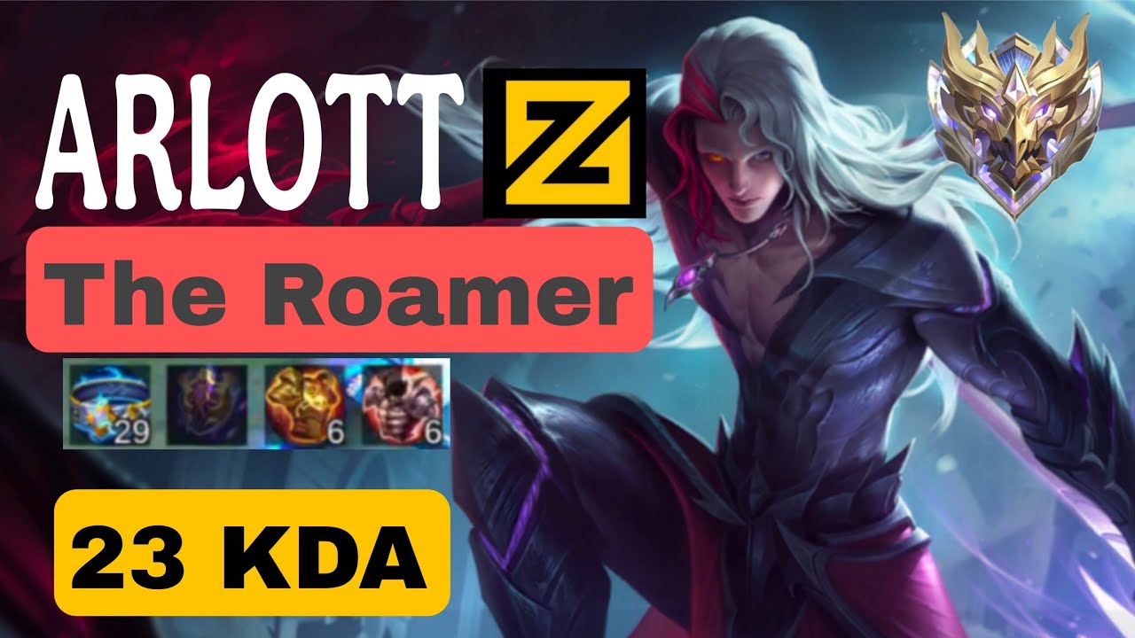 Roam Arlott New Meta! Mythical Immortal! Arlott Gameplay 