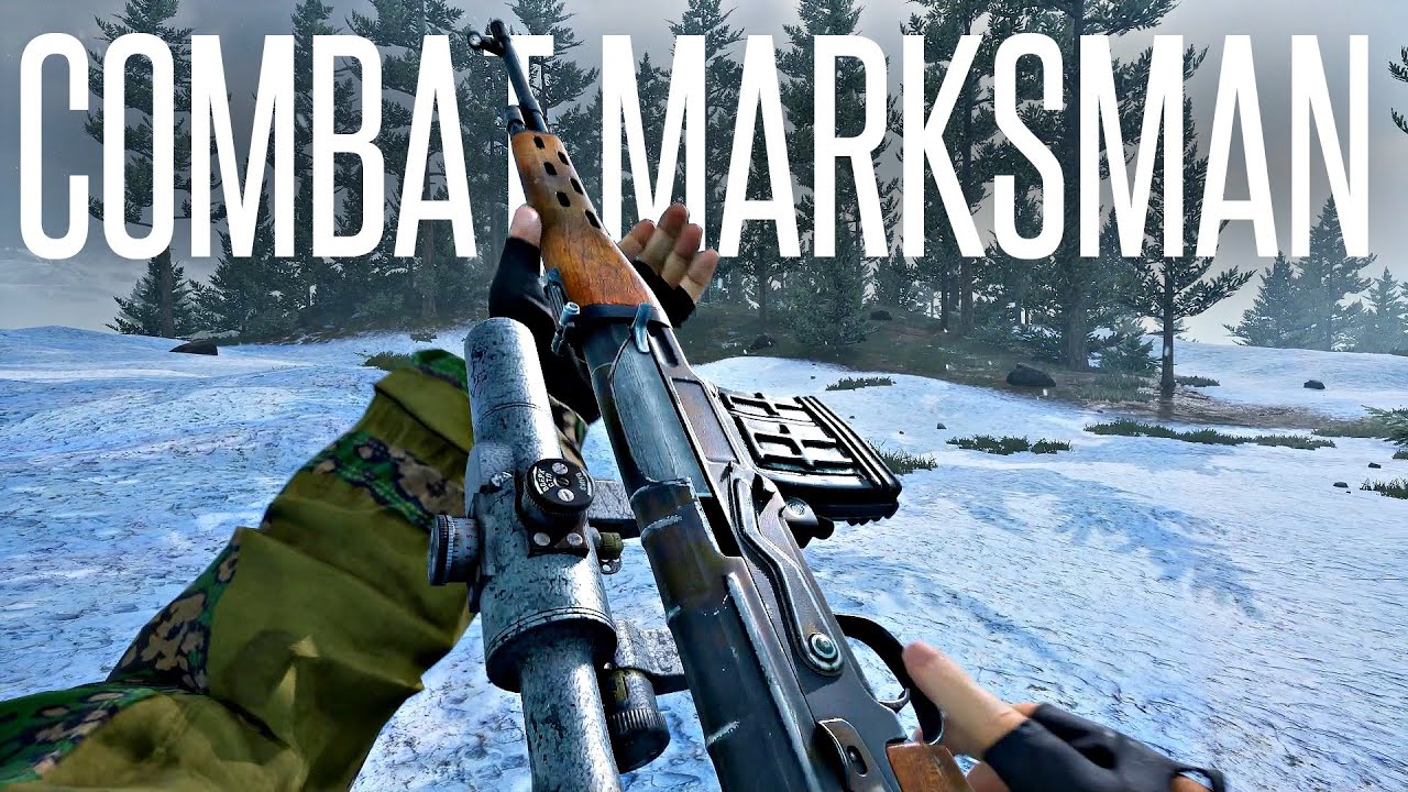 THE COMBAT MARKSMAN - SQUAD 100 Player Warfare Gameplay