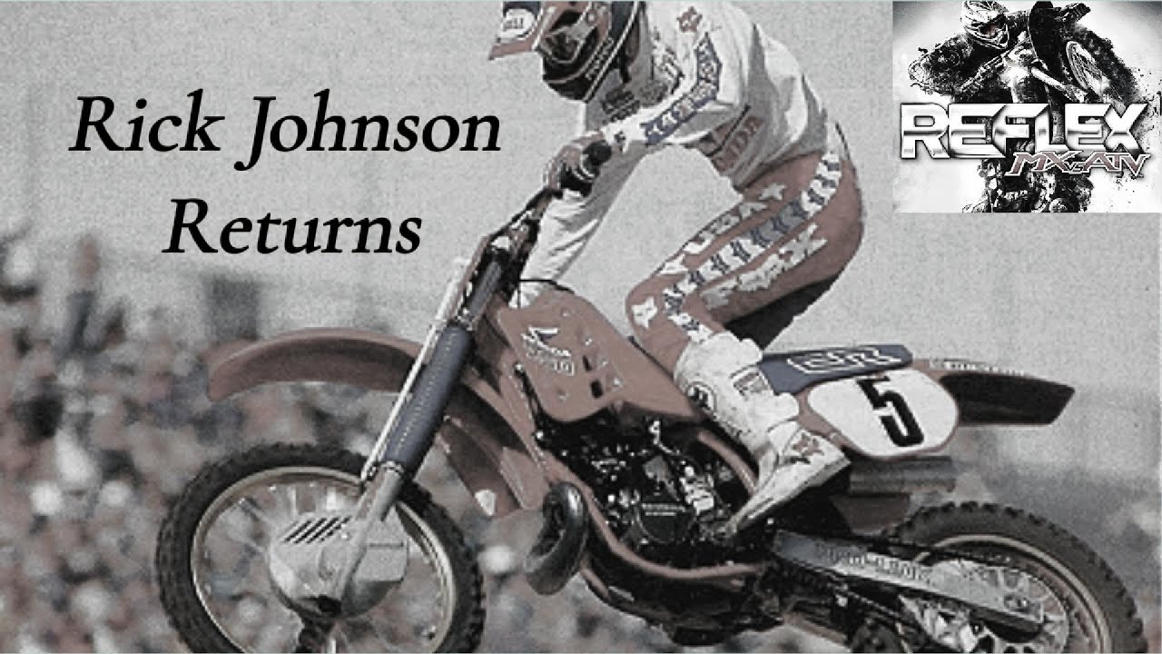 Rick Johnson Dominates The 450's riding a CRF125