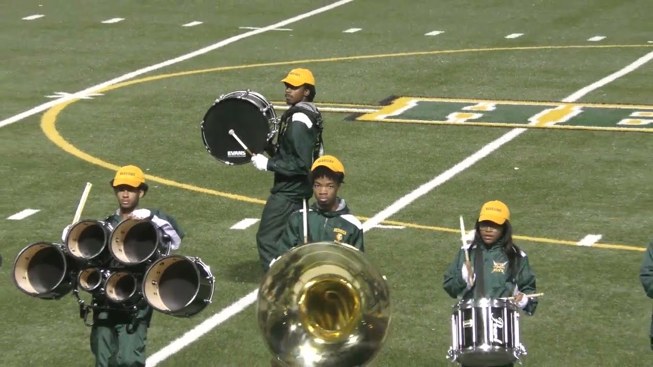 Henrico High School Marching Warriors Band!  Oct. 10th, 2024 Half-Time performance.