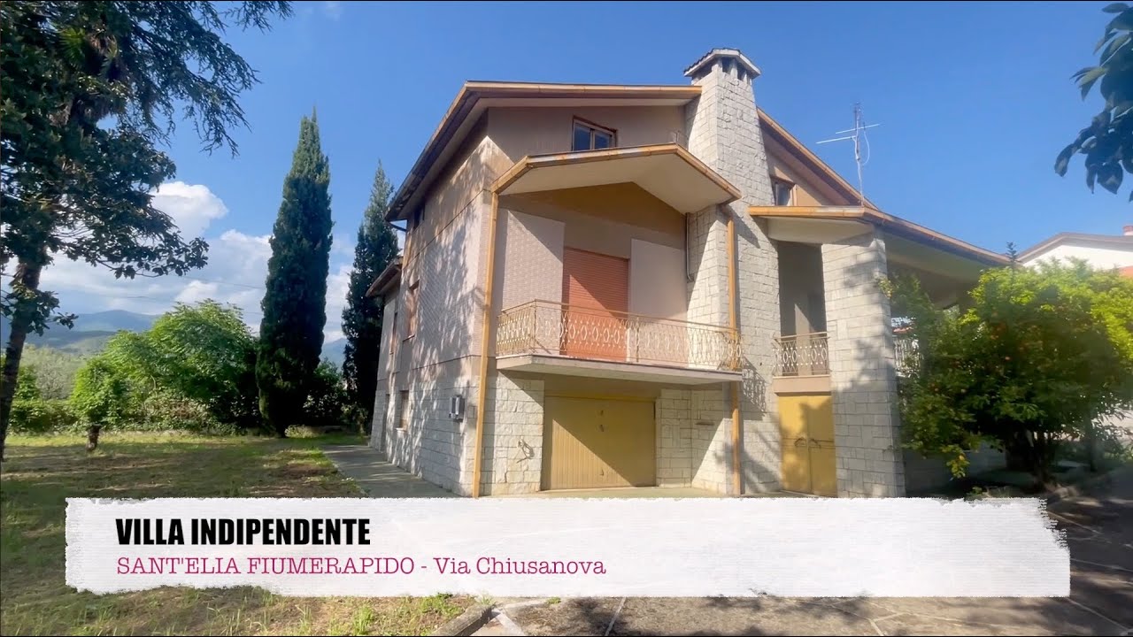VILLA SINGOLA - SANT'ELIA FIUMERAPIDO - Via Pezzogrande / Chiusanova