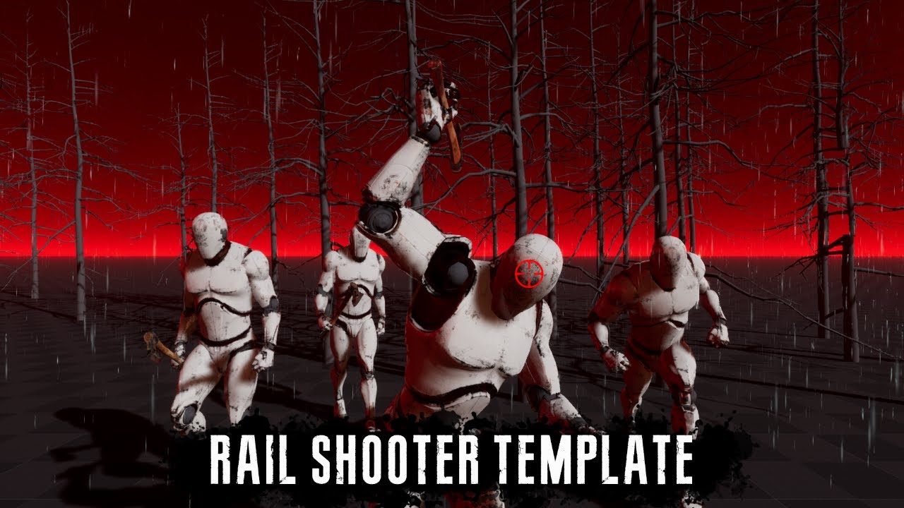 Rail Shooter Template &ndash; Now Available on Fab Marketplace!