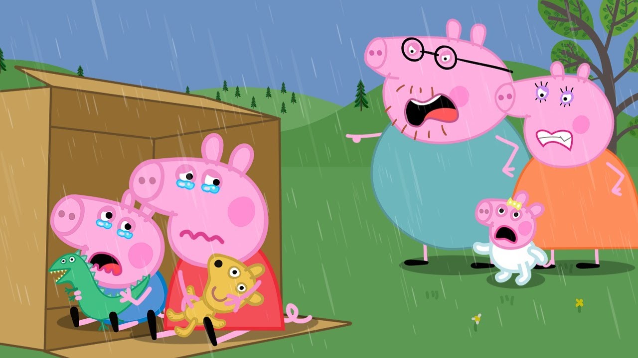 Peppa, Go Home with Evie Pig - Peppa Funny Animation
