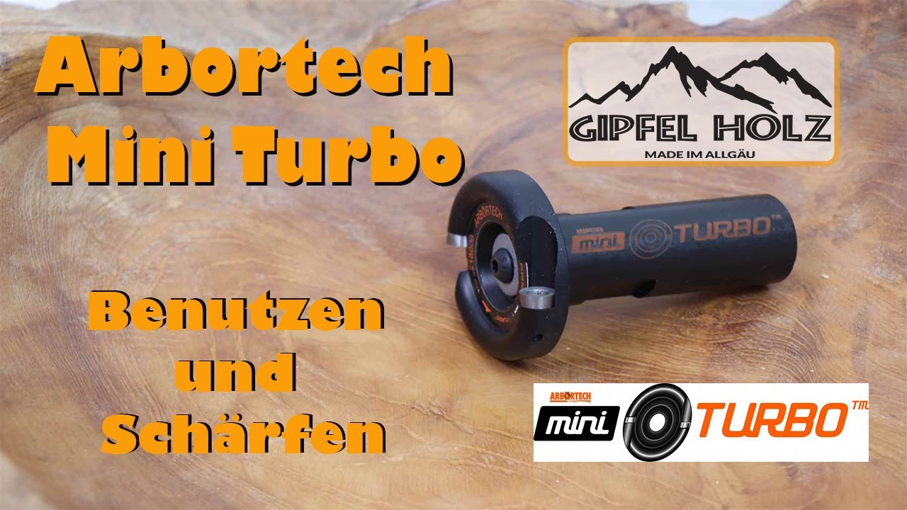 Arbortech Mini Turbo Kit - Benutzung - Schärfen - Tipps -