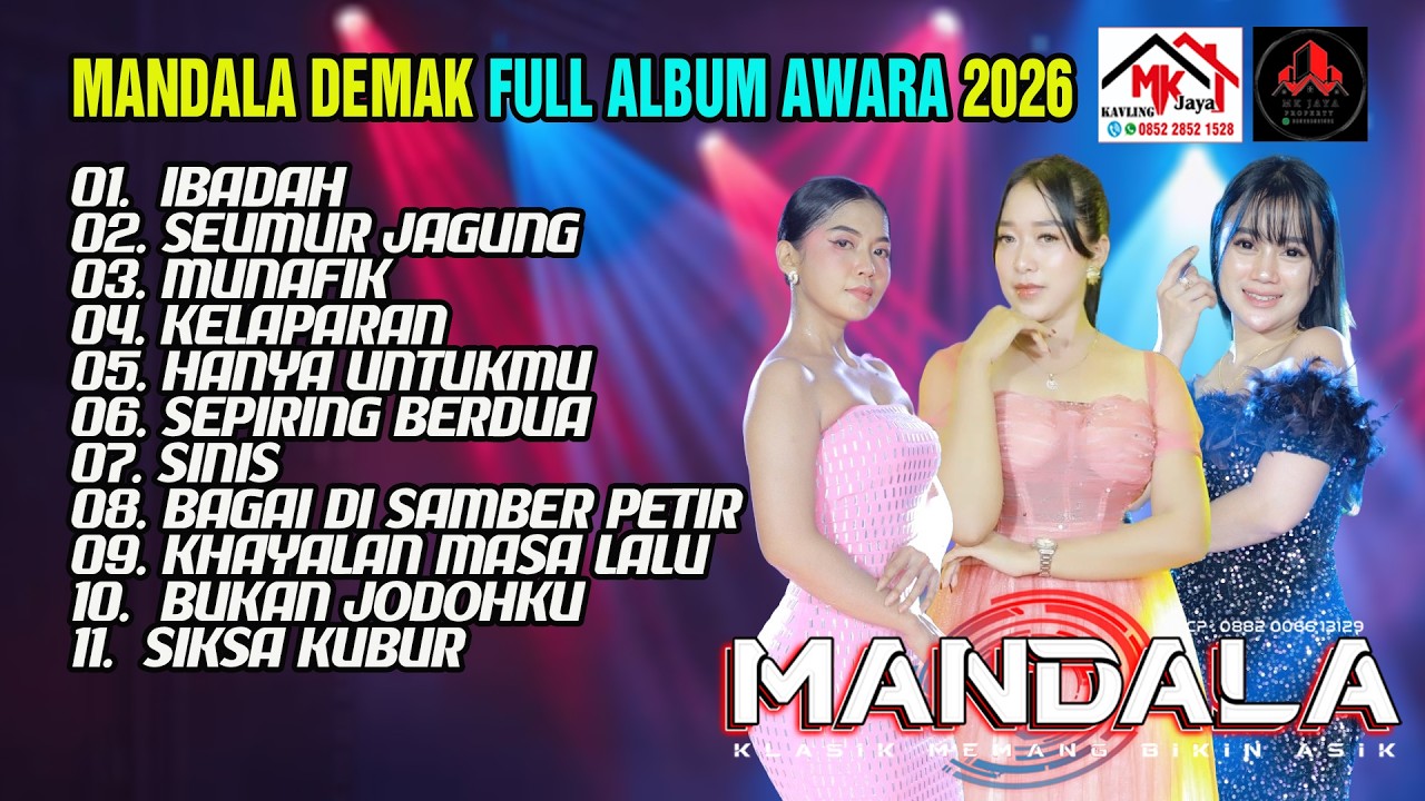 MANDALA DEMAK FULL ALBUM AWARA 2026 - NOVA PRO AUDIO - NOVAL PRODUCTION