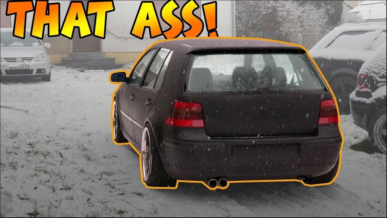 THAT ASS! GOLF 4 ► Clean, DK Spoiler & schwarze Rückleuchten
