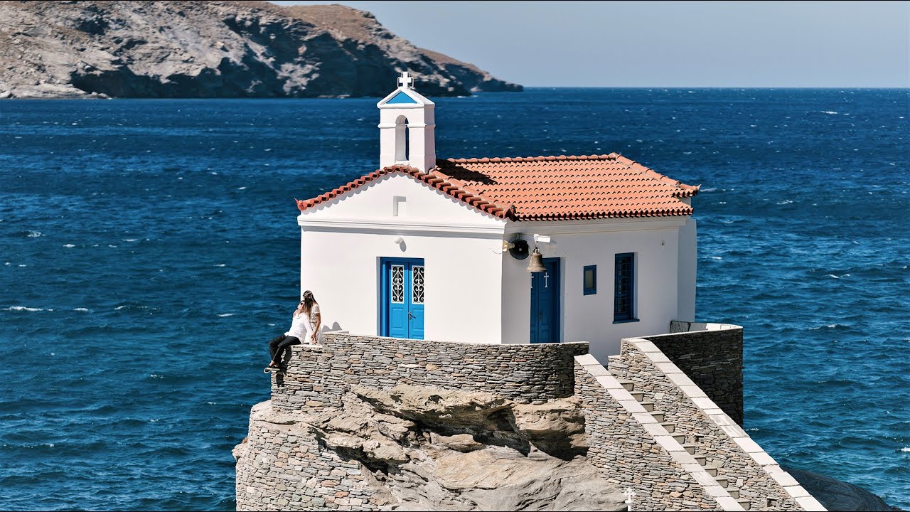 Destination Wedding at Greek Island, Andros, Greece  | Zana & Theofilos | by Phosart Cinematography