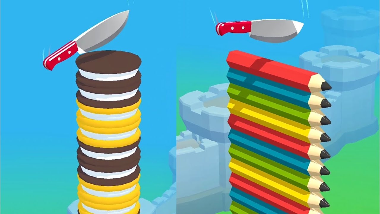 Slice It All Game! Satisfying and Relaxing ASMR Slicing Video