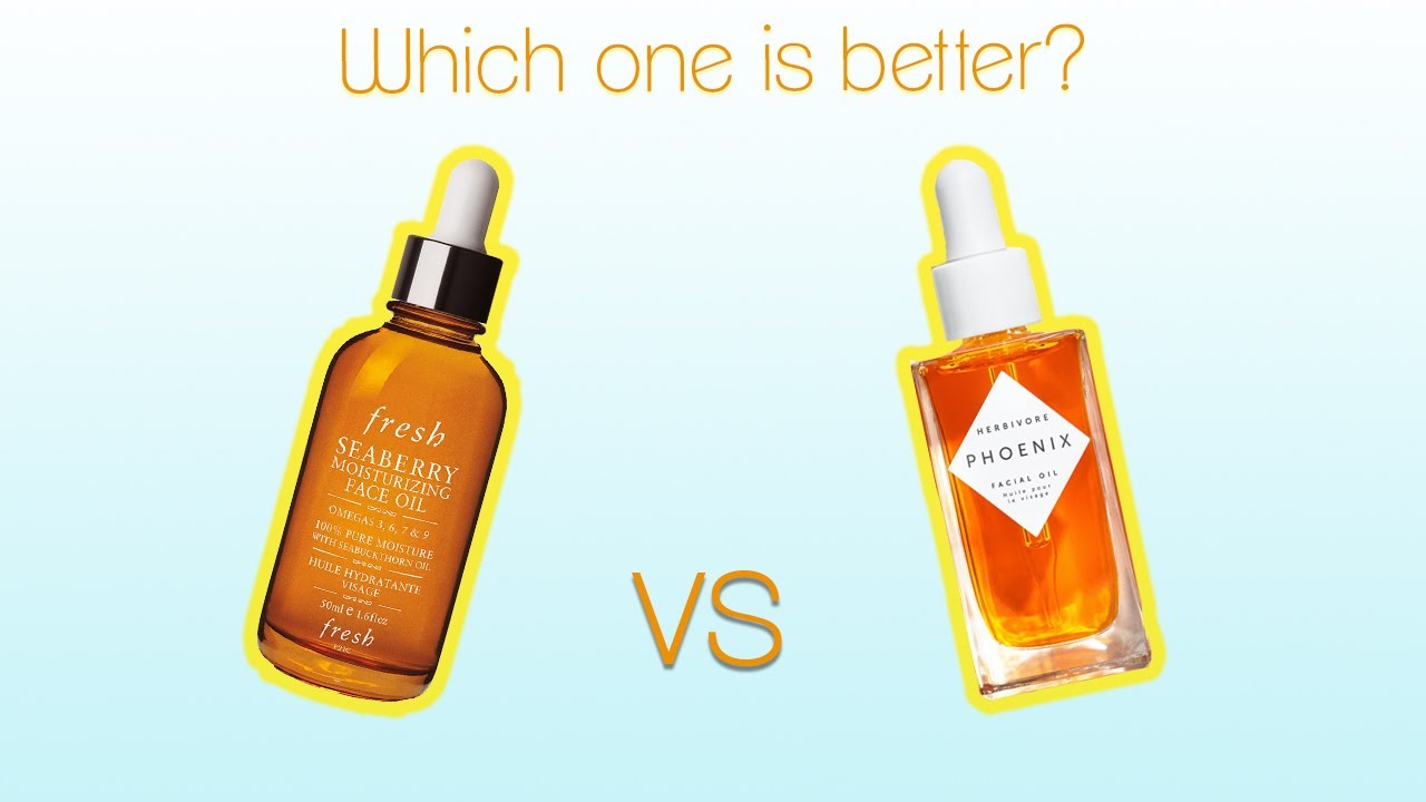 WHO WINS 🤭? Fresh Seaberry Face Oil vs Herbivore Phoenix Face Oil | Face Oil Comparison
