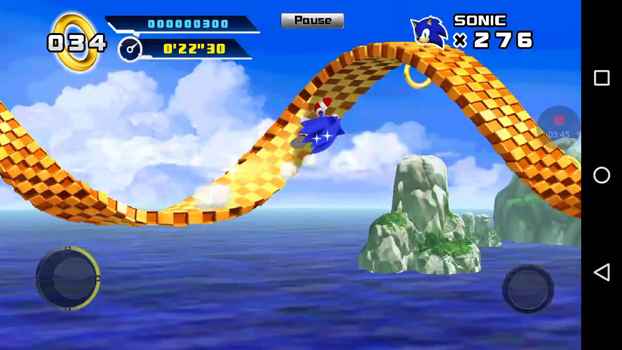 Sonic 4 episode 1-Прохождение #1 (Здравствуйте 1-ый Соник)