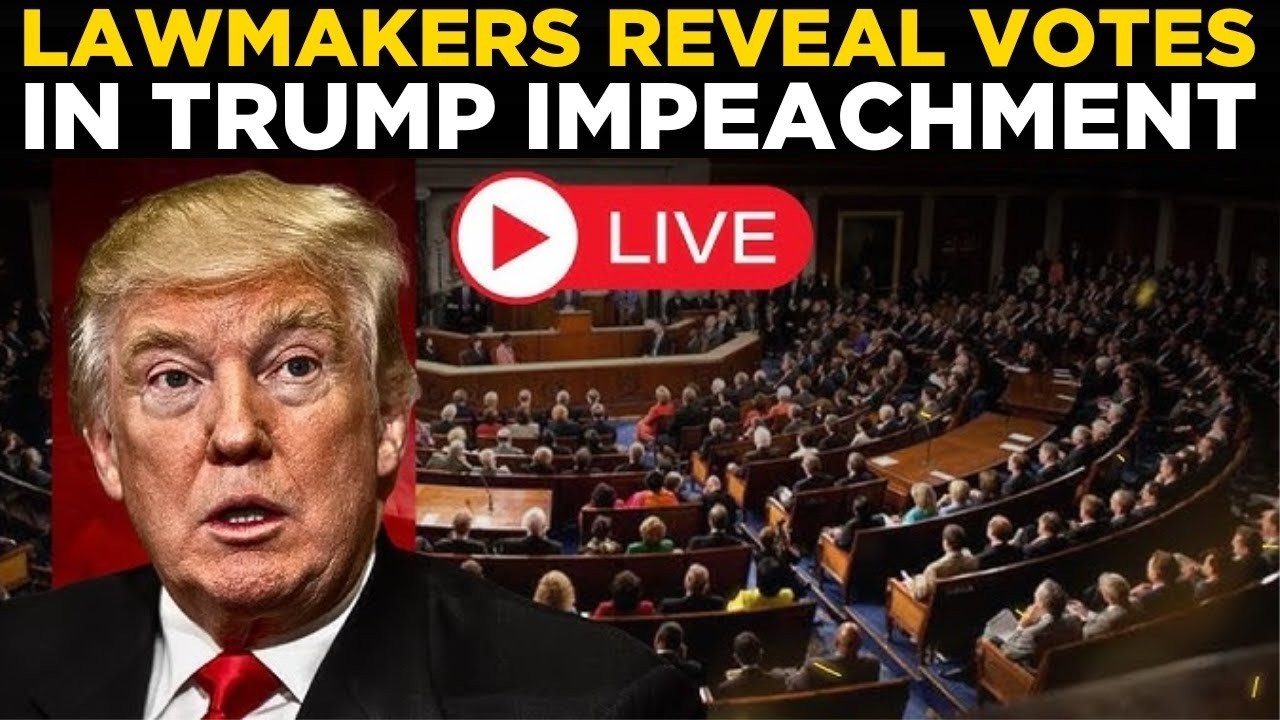 TRUMP IMPEACHMENT VOTE LIVE | Breaking News, House Decides On Articles of Impeachment | US Politics