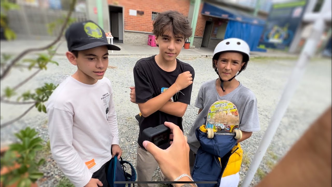 UN DIA PATINANDO CALLE CON NIÑOS DE 11 AÑOS | JuanDiazsk8