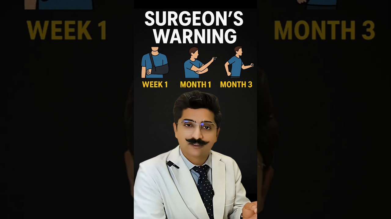 LIFTING WEIGHTS After Shoulder Surgery? | WARNING | Dr. Aditya Sai