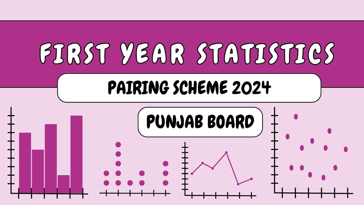 Pairing scheme 2024 || First Year Statistics Pairing scheme punjab board || Iqra Umair