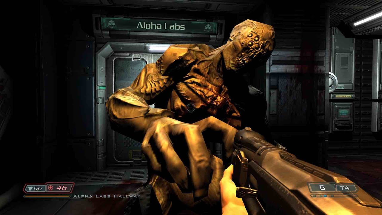 Doom 3 ending on Nightmare difficulty